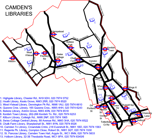 Camden Map